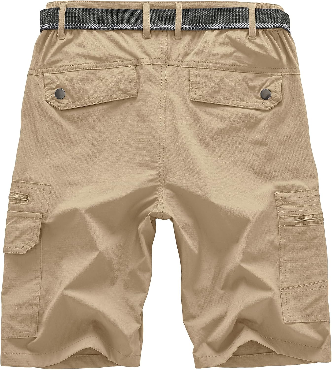 Mens Cargo Shorts Expandable Waist Quick Dry Hiking Shorts thumbnail