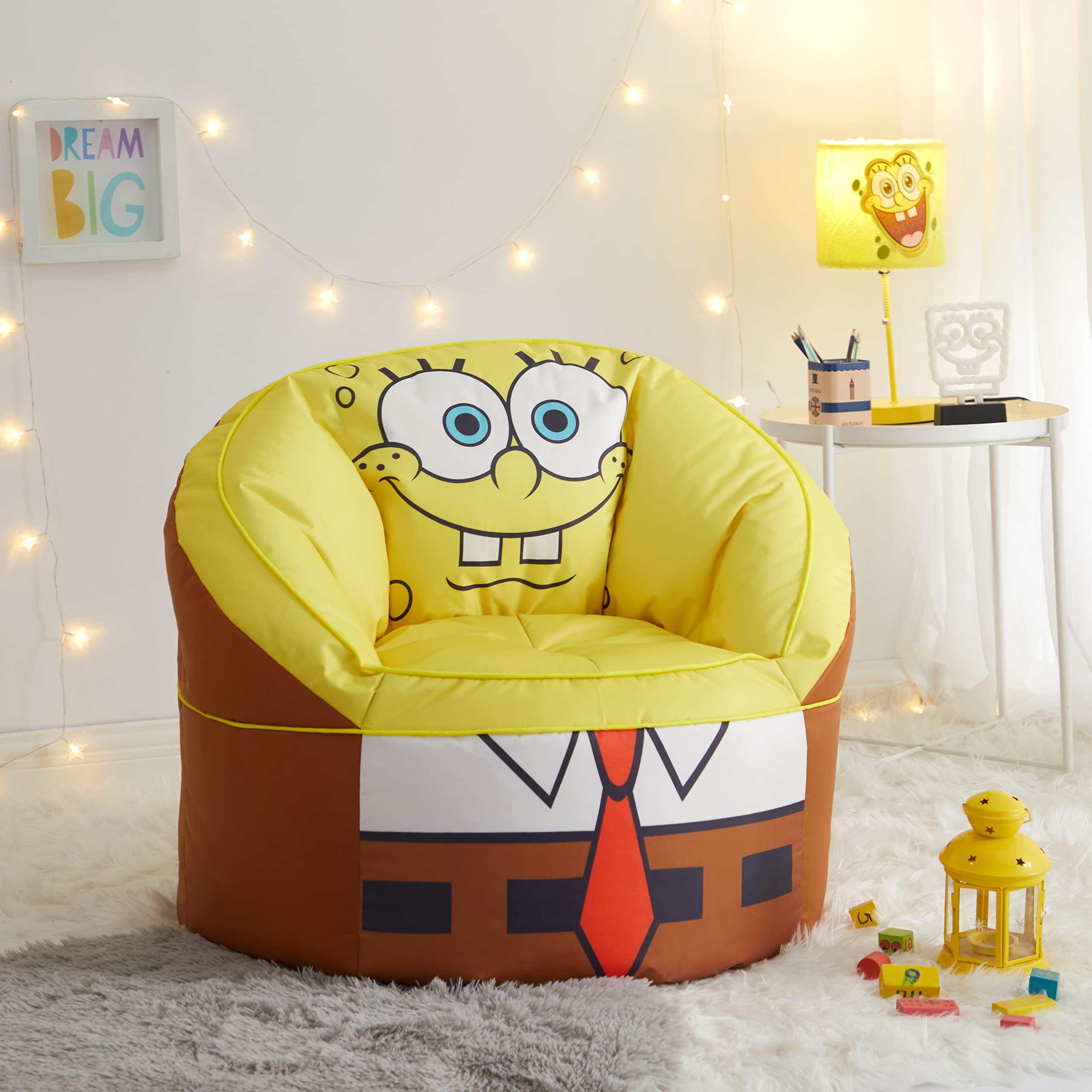 [スポンジボブ] キツツキ フープバックチェア3脚セット Amazon.com: Idea Nuova Character Shop: Spongebob