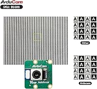 Vista 6 de Arducam Kit de cámara cuádruple de enfoque automático de 16 MP para Raspberry Pi, cámara Pi sincronizada con enfoque automático IMX519 de 16 MP
