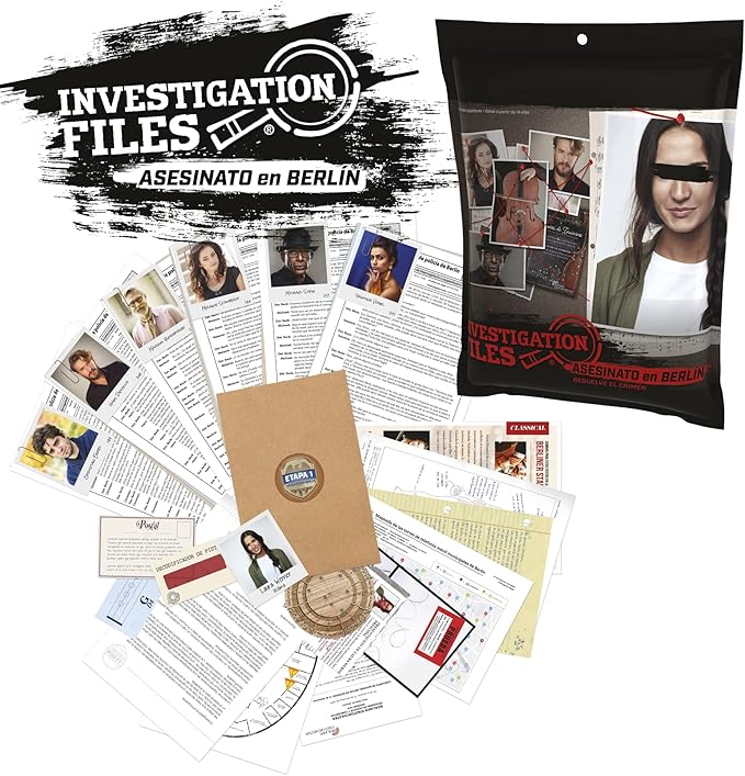 Goliath Investigation Files: Asesinato en Berlín - Juego de Investigación Criminal en Español