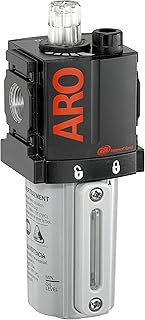 Ingersoll Rand ARO L36121-100-VS Air Line Lubricator, 1/4" NPT - 150 psi Max Inlet, Black/Gray