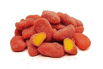 Spicy Mango Gummies - 5 pounds - Gomitas de Mango Enchiladas - MEXICAN STYLE- by Gamar Foods.