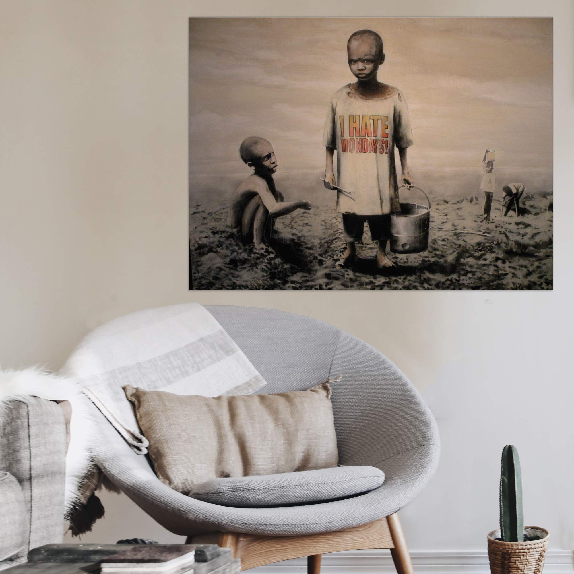 Air Jordan Banksy - EA Di Ske, 2024 | Edizione Con Stampa Fine Art - Foto 6