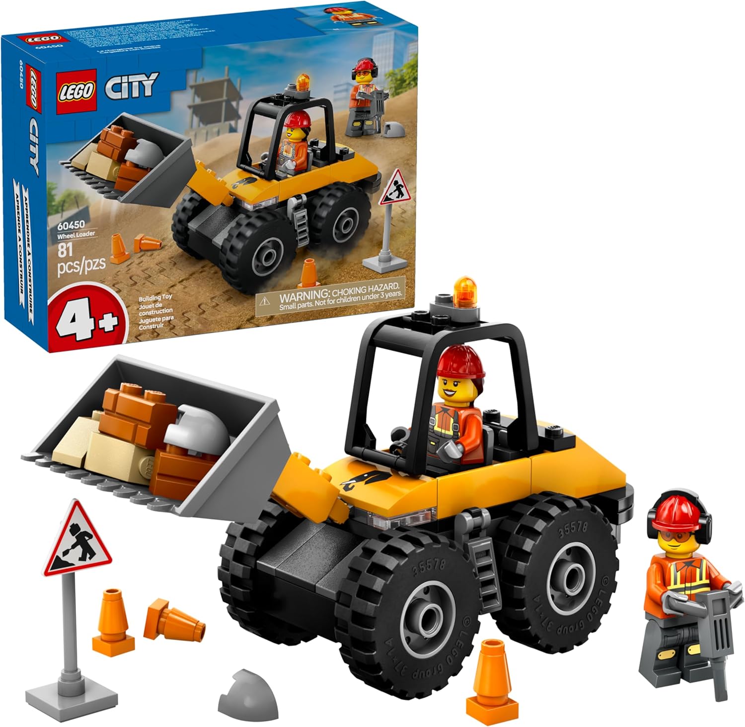 LEGO City – Carregadeira de Rodas (81 peças)