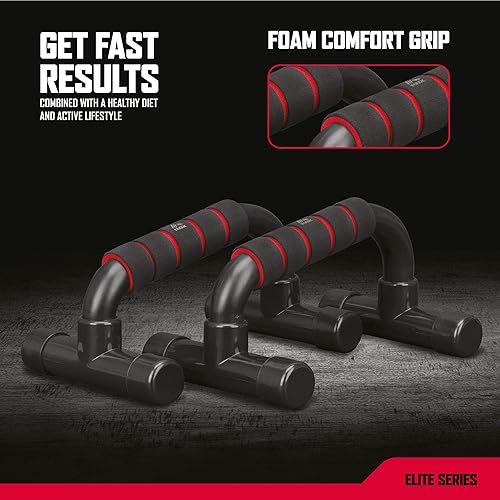 Miniatura 3 de RBX - Barras de empuje con empuñaduras de espuma acolchadas y base antideslizante