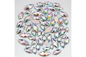 1000Pcs Crystal Rhinestone Eye Glitter Gems Flatback Acrylic Jewels Crafts