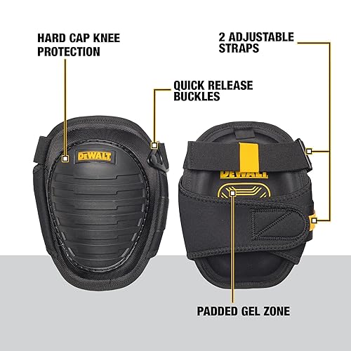 Miniatura 3 de DEWALT Rodilleras rígidas con gel (DWST590013)