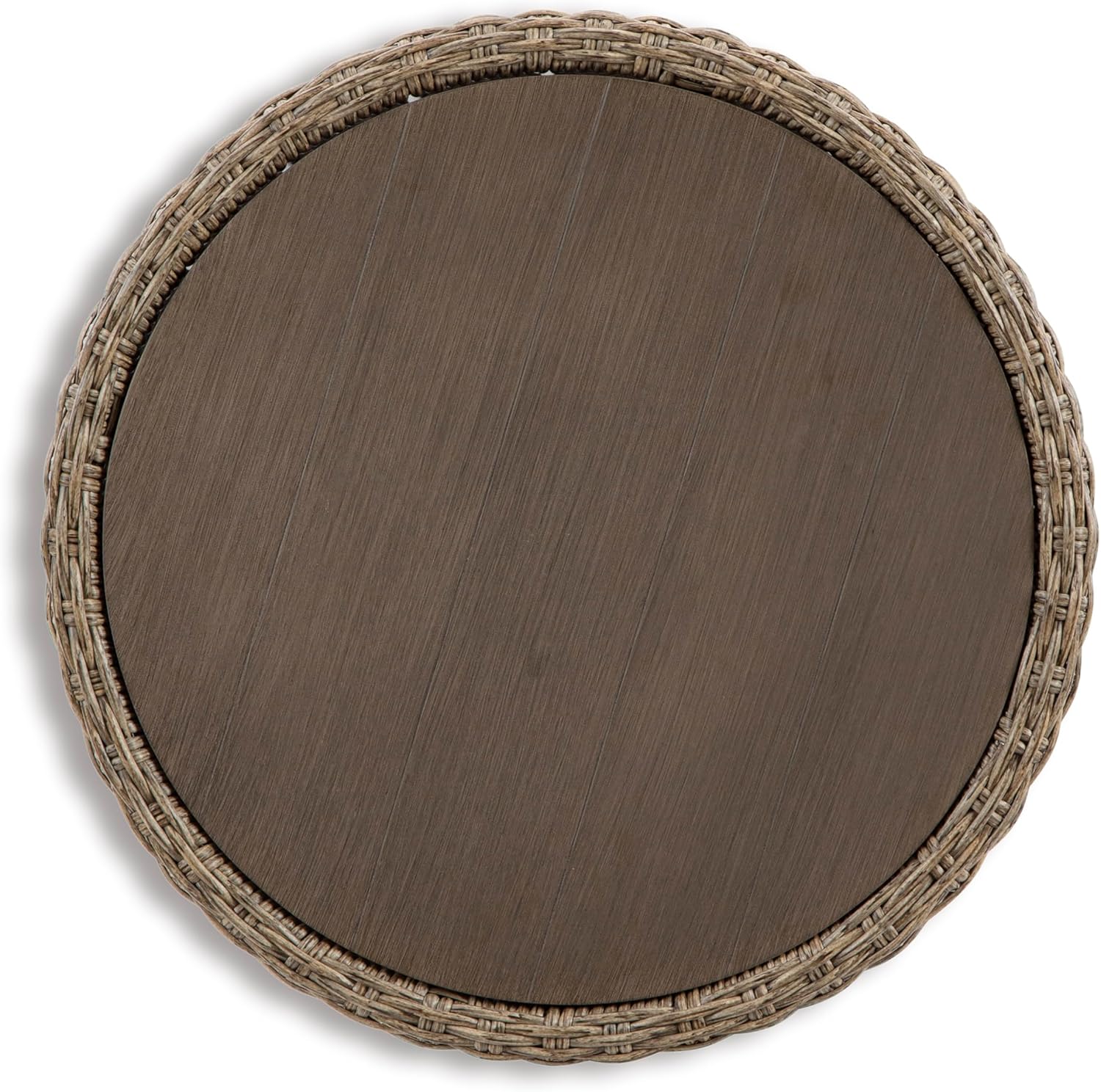 Signature Design by Ashley Danson Bohemian Outdoor End Table, Light Brown