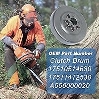 Vista 5 de AUMEL . Piñón estriado de tambor de embrague 7T de 325" para Echo CS-3600, CS-3900, CS-4400, CS-5100, CS-400EVL, CS440EVL, CS-510 motosierra