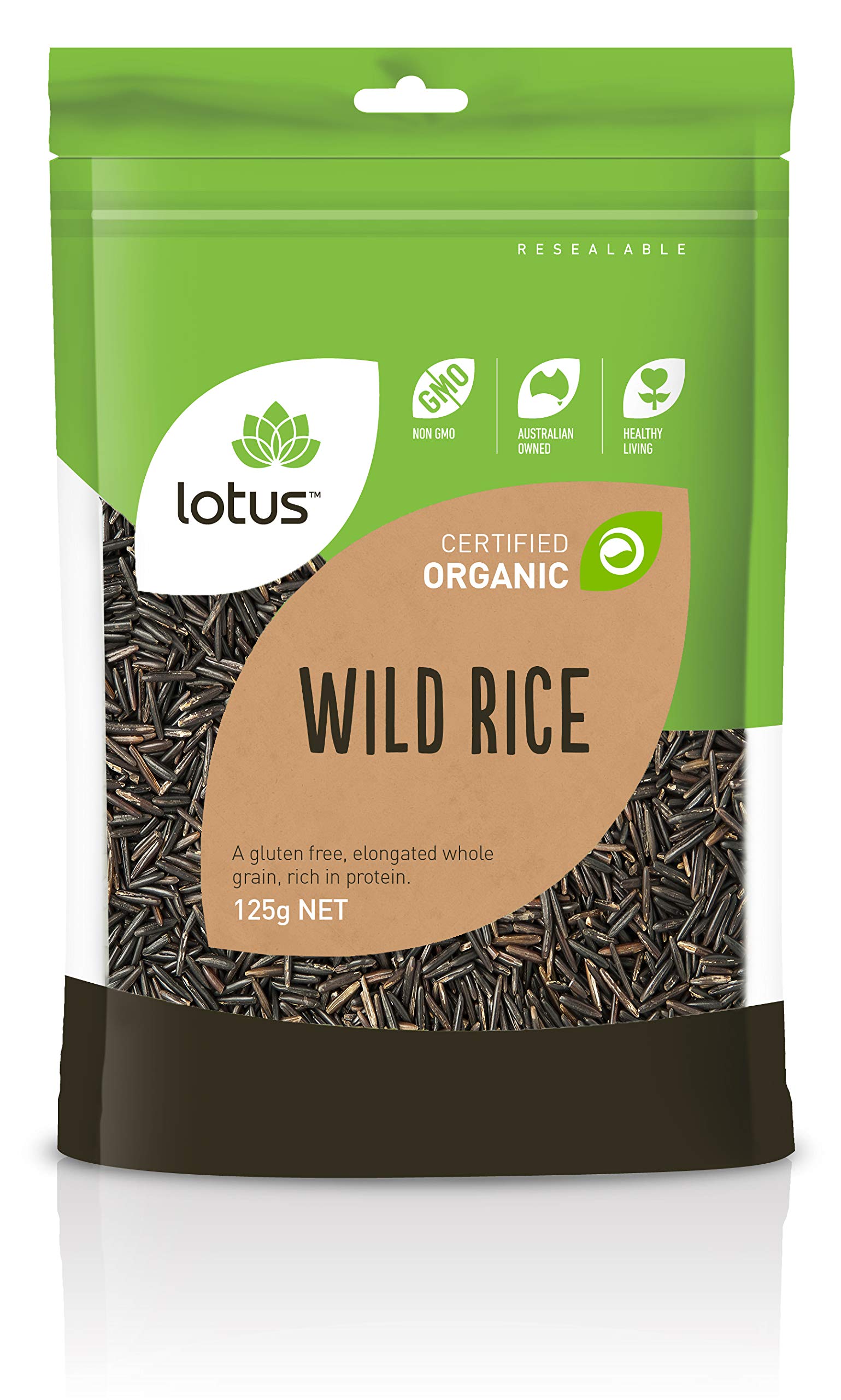 Lotus - Organic Wild Rice - 125g