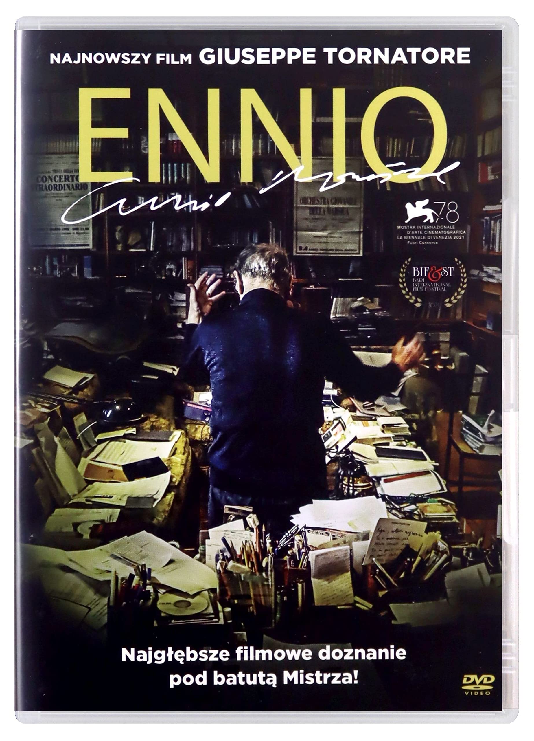 Ennio DVD IMPORT no hay versión española edición importada coleccionismo cinematográfico