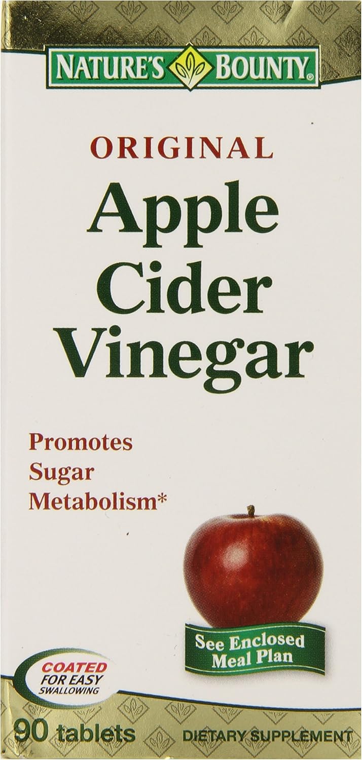 Nature's Bounty Apple Cider Vinegar Diet, 90 Tablets