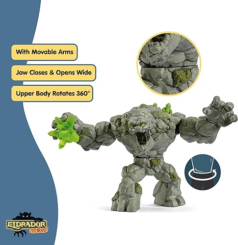 Vista 5 de Schleich Eldrador - Figura de acción para niños de 7 a 12 años, monstruo de piedra