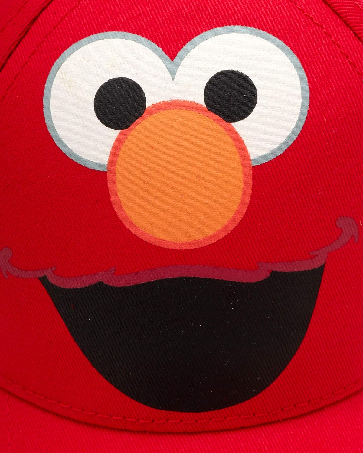 Sesame Street Toddler Boys' Elmo Baseball Cap - 2 Pack Elmo Curved Brim Strap Back Hat, Size Age 2-4, Elmo Red/Grey - Image 4