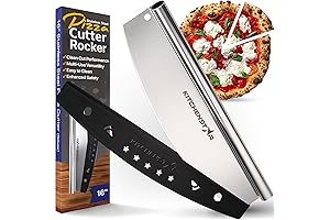 16" Pizza Cutter Rocker Blade, A Sharp Kitchen Tool