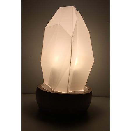 Download Synergistics Classic White Lamp 3d Printed Lamp Shade Concrete Base Dimension H210mmxd130mm Amazon In Home Kitchen