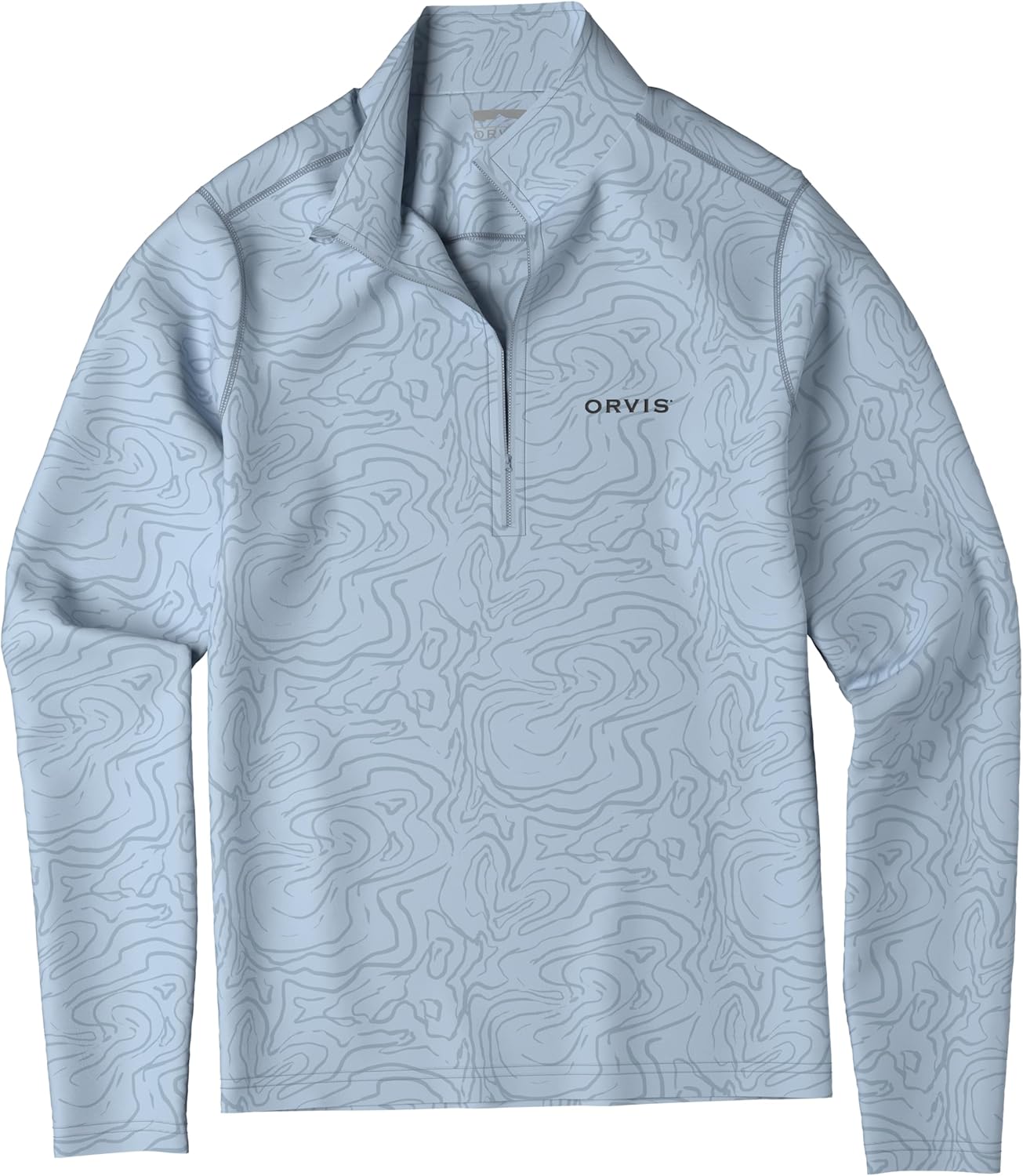 Orvis Sun Defense Quarter Zip Knit Shirt for Men, Athletic Fit, UV Protection, Lightweight Outdoor Apparel for Sun Defense