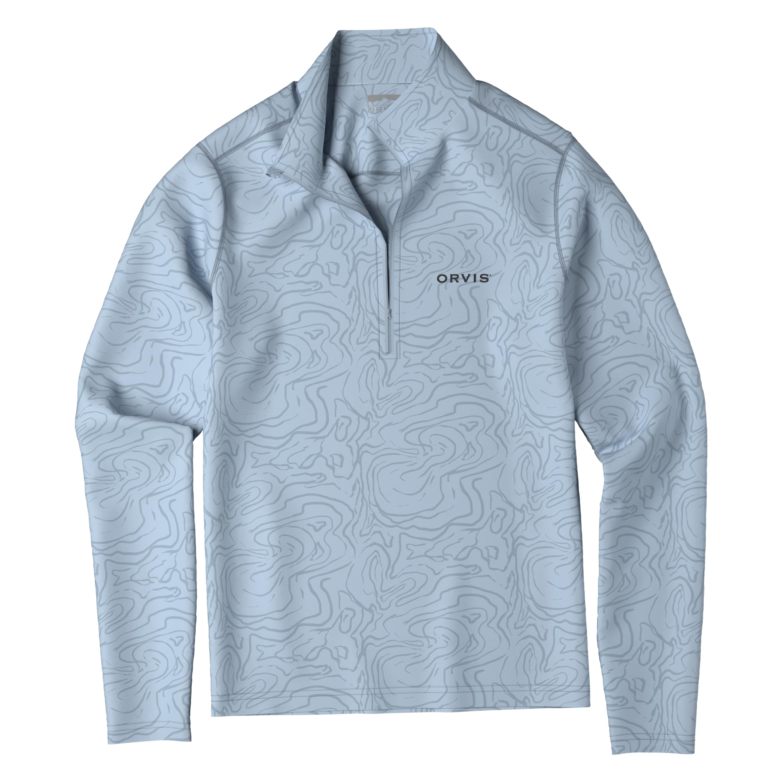 Orvis Sun Defense Quarter Zip Knit Shirt for Men, Athletic Fit, UV Protection, Lightweight Outdoor Apparel for Sun Defense