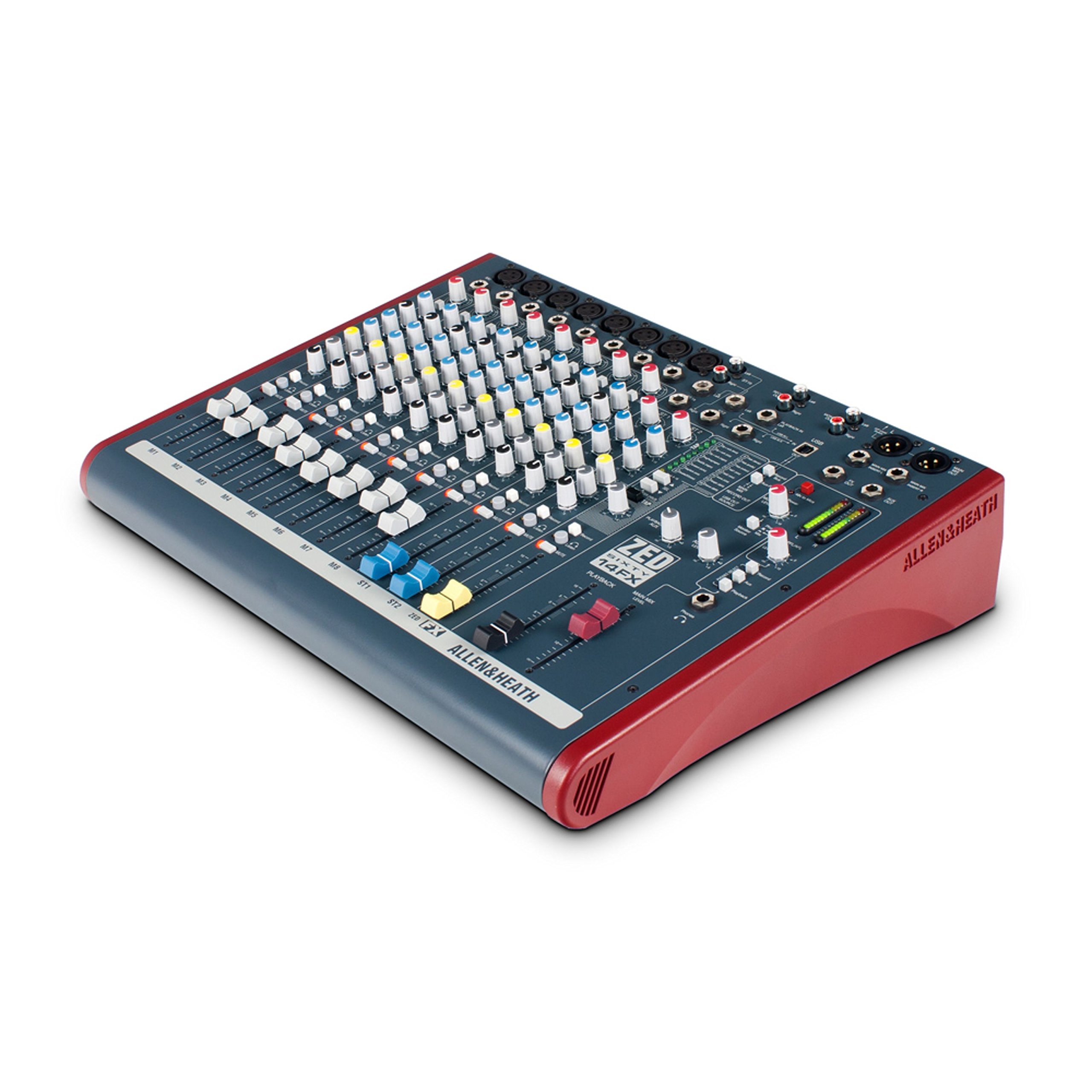 KORG ALLEN＆HEATH ZED60-14FX ミキサー 専用ケース付き KORG ALLEN＆HEATH ZED60-14FX ミキサー 専用ケース付き