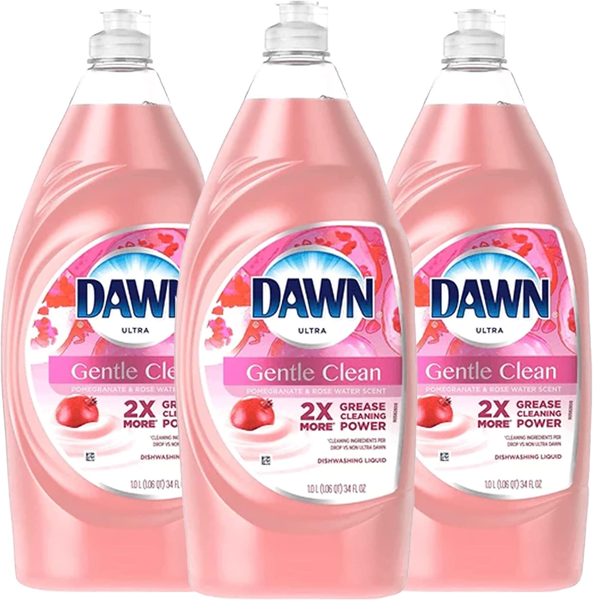 Dawn Gentle Clean Dishwashing Liquid Dish Soap Pomegranate
