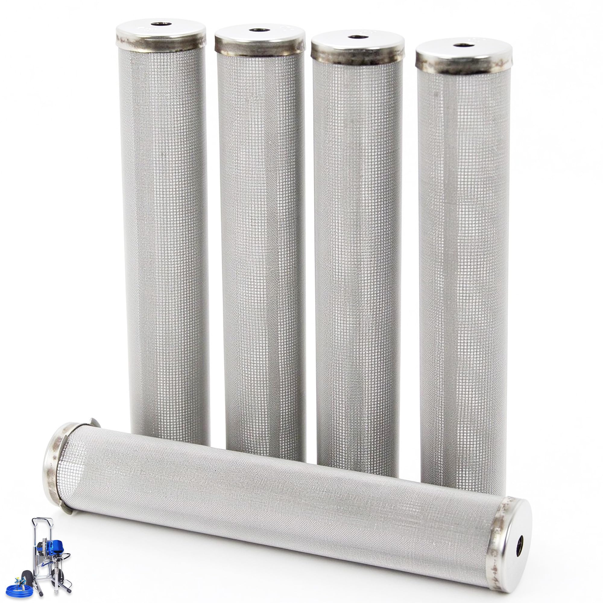 5 Packs 167025 224459 238438 60 Mesh Manifold Filter for Graco