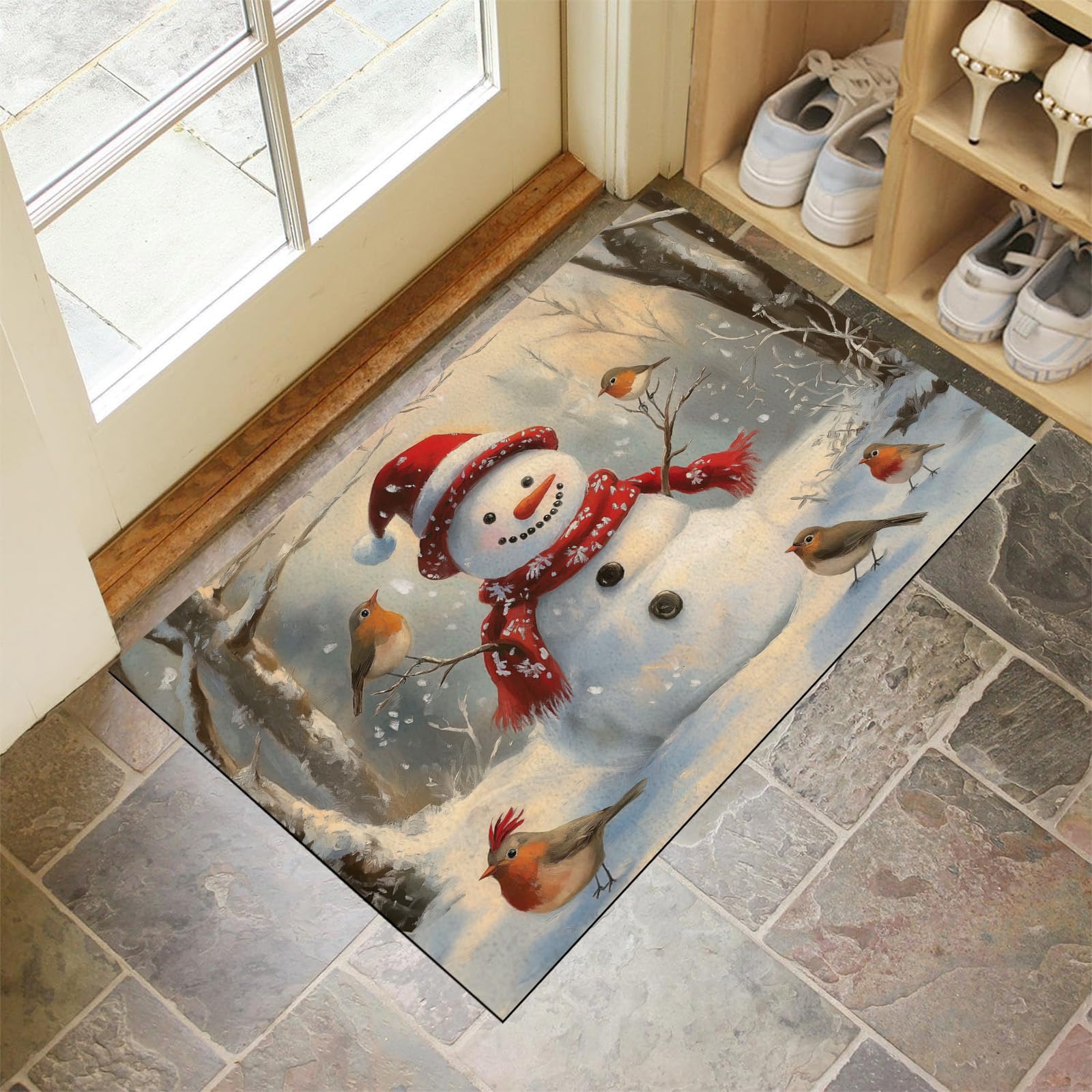 Tapis de sol antidérapant lavable pour stopper la boue