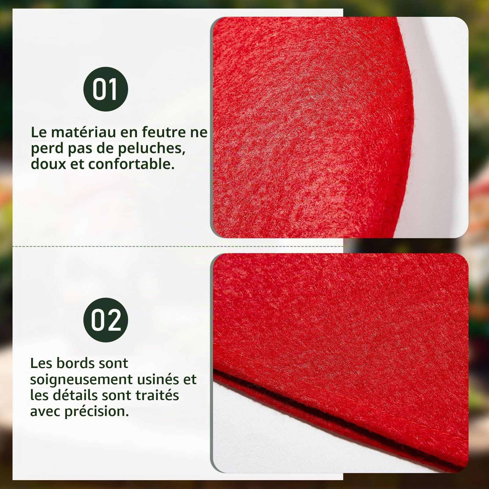 Jadive 14 Pièces Costume de Nain 7 Chapeaux de Nain Adulte 7 Barbes Blanches Chapeau Pointu Coloré avec Barbe Chapeaux de Gnome Chapeau de Schtroumpf Pour le Carnaval Halloween et Noël
