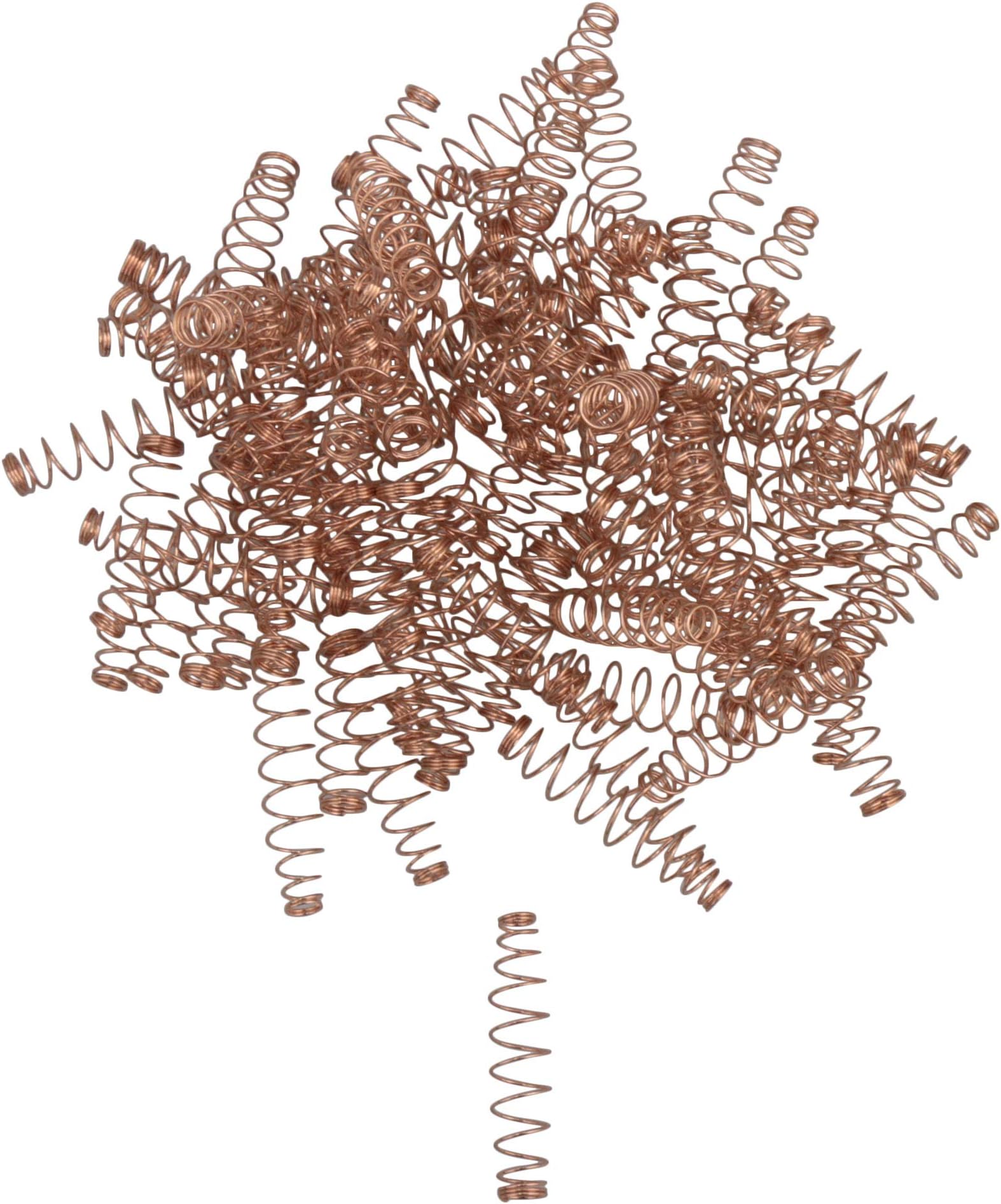 BQLZR Piano Keys Spring Golden Copper Jack Wire Spring For Upright Piano Repair Part Replacement Pack of 90