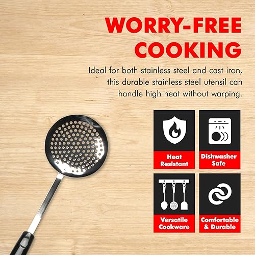 Vista 24 de Chef Craft Select Turner/Spatula, 10.5 pulgadas, acero inoxidable