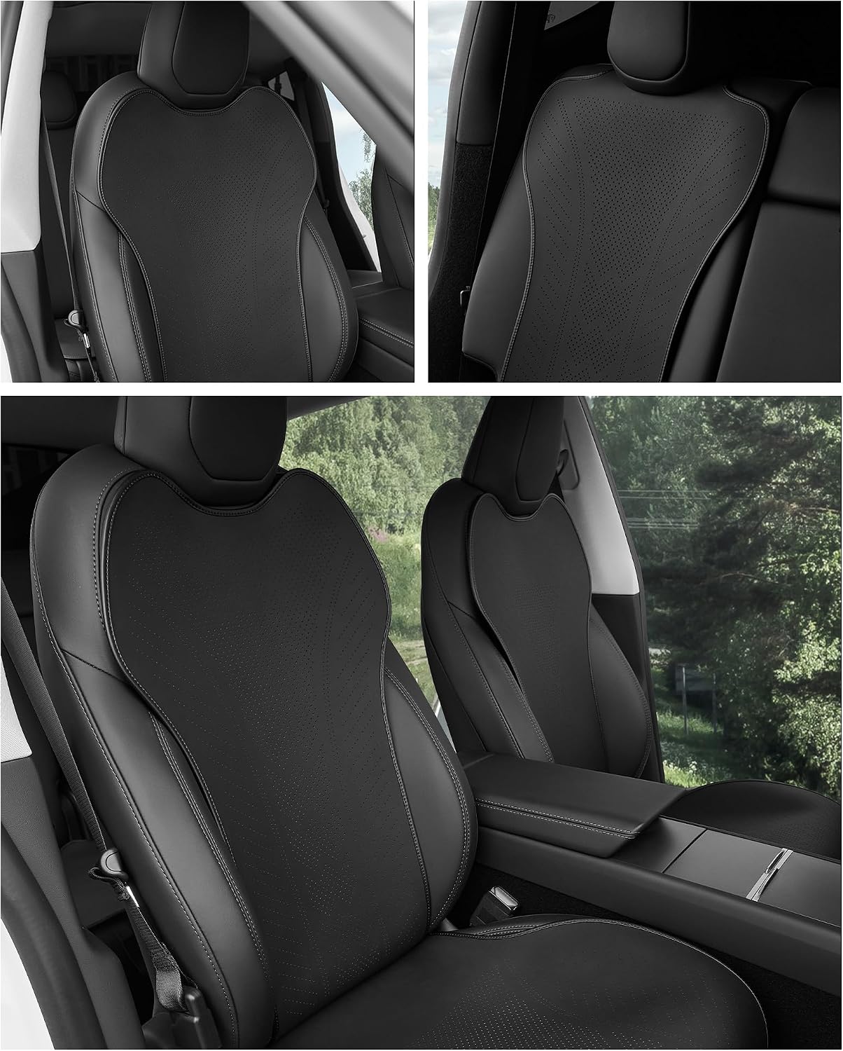  Seat Cover for Tesla Model Y Juniper 2025-2026 Front Row Set thumbnail