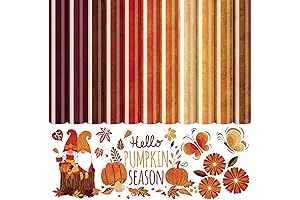 Whaline Fall Colors Heat Transfer Vinyl