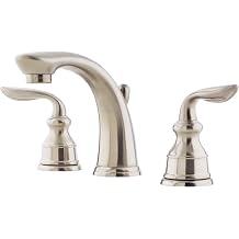 Pfister GT49CB0K Avalon Two-Handle 8 Inch Widespread Bathroom Faucet in Brushed Nickel