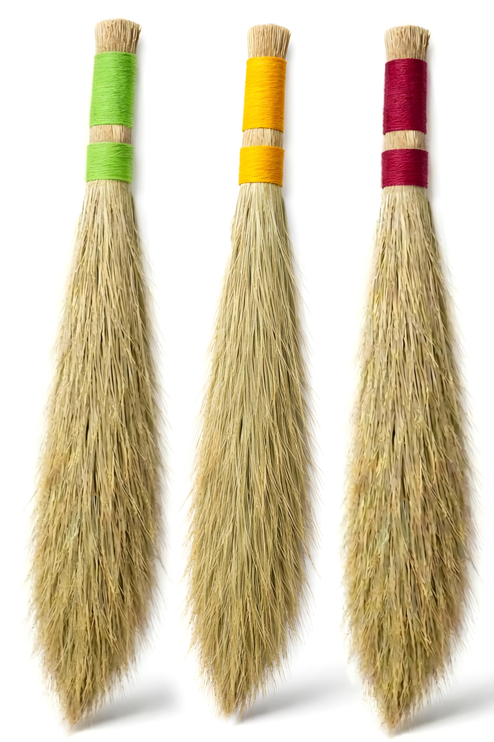 3-Heavy Duty Natural Grass Broom 65 cm | Jhadu for Floor & Home Cleaning | Durable Handmade Eco-Friendly Jhadu | Dust-Free Sweeping for Kitchen, Mandir & Daily Use-image-47