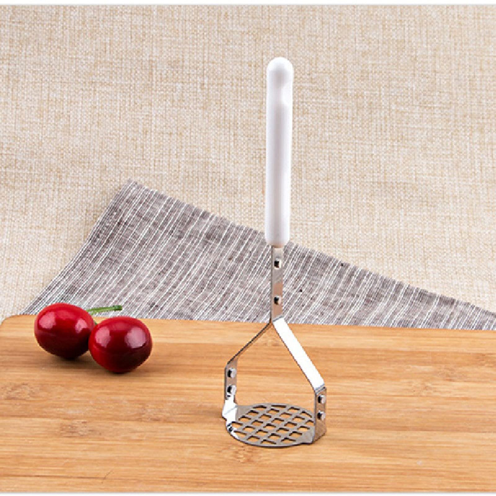 Kartoffelstampfer, Kartoffelstampfer, Kartoffelstampfer, Kartoffelchips, Obstschlamm, manueller Obst-Schlammstampfer aus Edelstahl