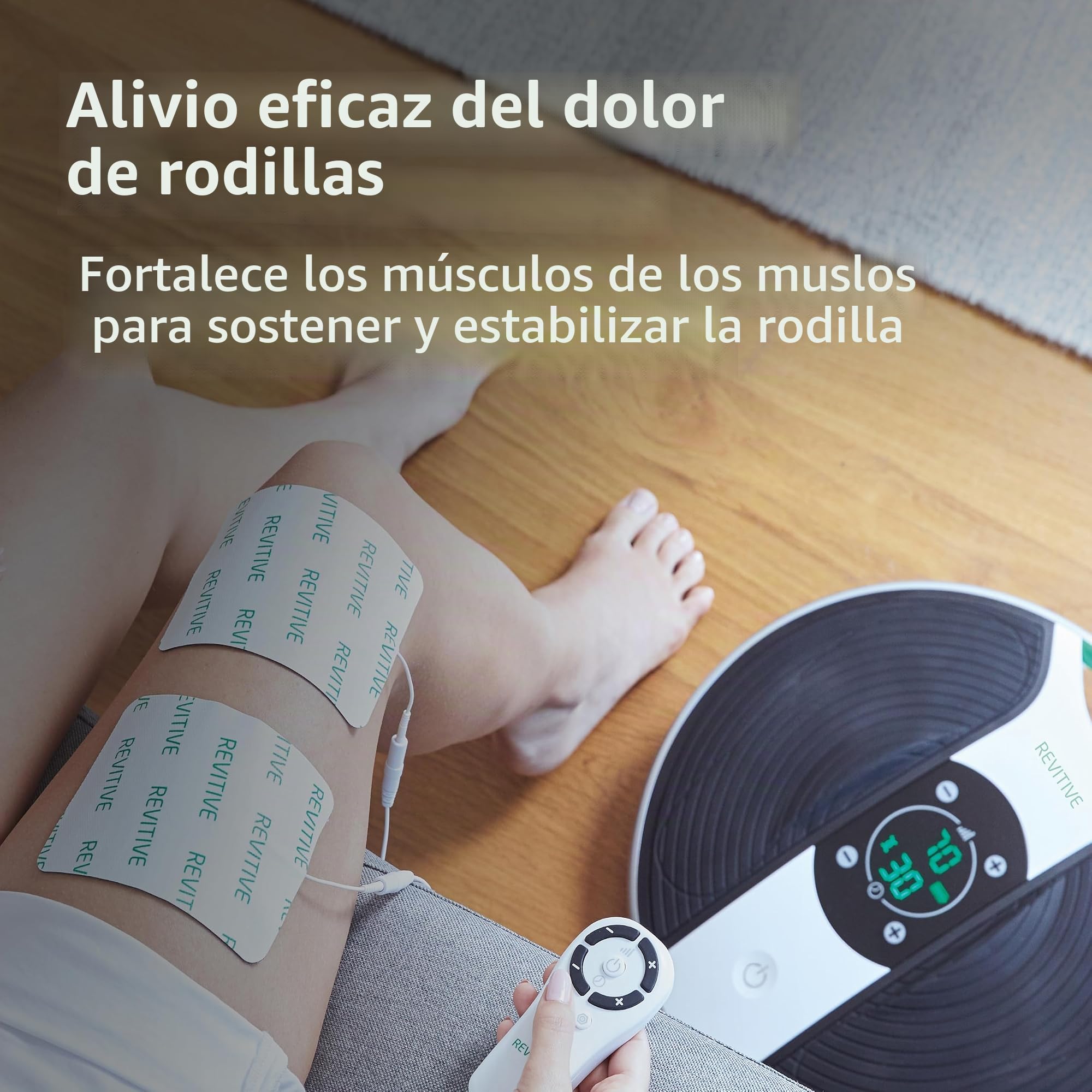 REVITIVE Nuevo Medic Rodilla | Terapia Circulatoria patentada | Combate el dolor de rodilla