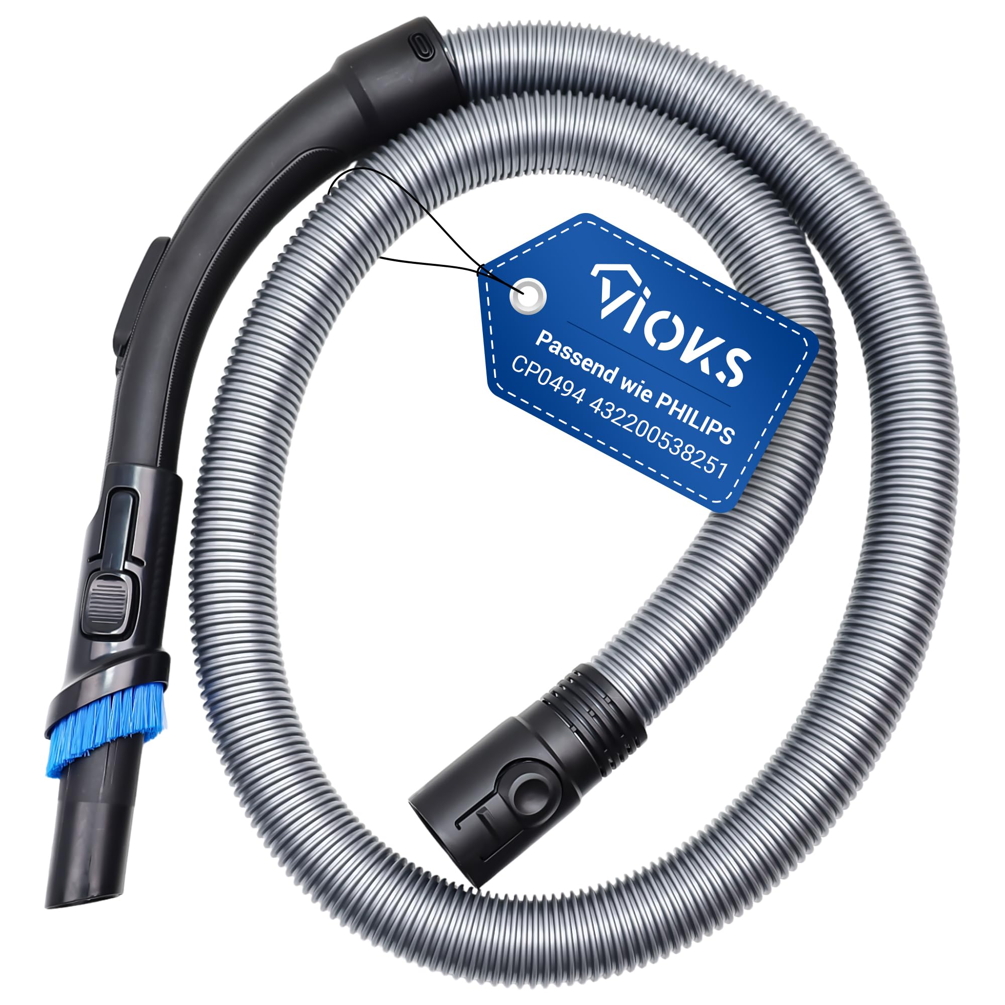 VIOKS Saugschlauch Staubsauger Ersatz für Philiрs CP0494 432200538251