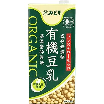 Case Sale, Organic Soy Milk, Unadjusted Ingredients, 33.8 fl oz 1,000 ml x 6 Bottles