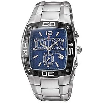 casio edifice blue dial