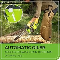 Vista 5 de Motosierra sin cables Greenworks Digipro G-Max 40 V, ion de litio, 16 pulgadas