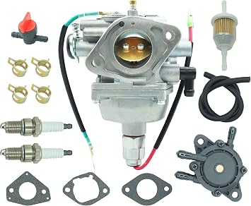 Carburetor for Kohler Courage 22 23 24 25 26 27 HP SV735 SV720 SV725 SV710 SV715 SV730 SV740 SV810 SV820 SV830 SV840 Lawn Mover with Fuel Pump Replace for kh-32 853 12-S 32-853-08 32-853-06 32-853-04
