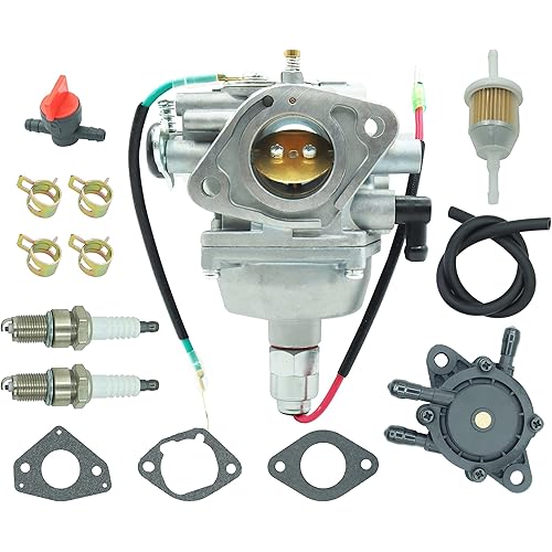 Carburetor for Kohler Courage 22 23 24 25 26 27 HP SV735 SV720 SV725 SV710 SV715 SV730 SV740 SV810 SV820 SV830 SV840 Lawn Mover with Fuel Pump Replace for kh-32 853 12-S 32-853-08 32-853-06 32-853-04