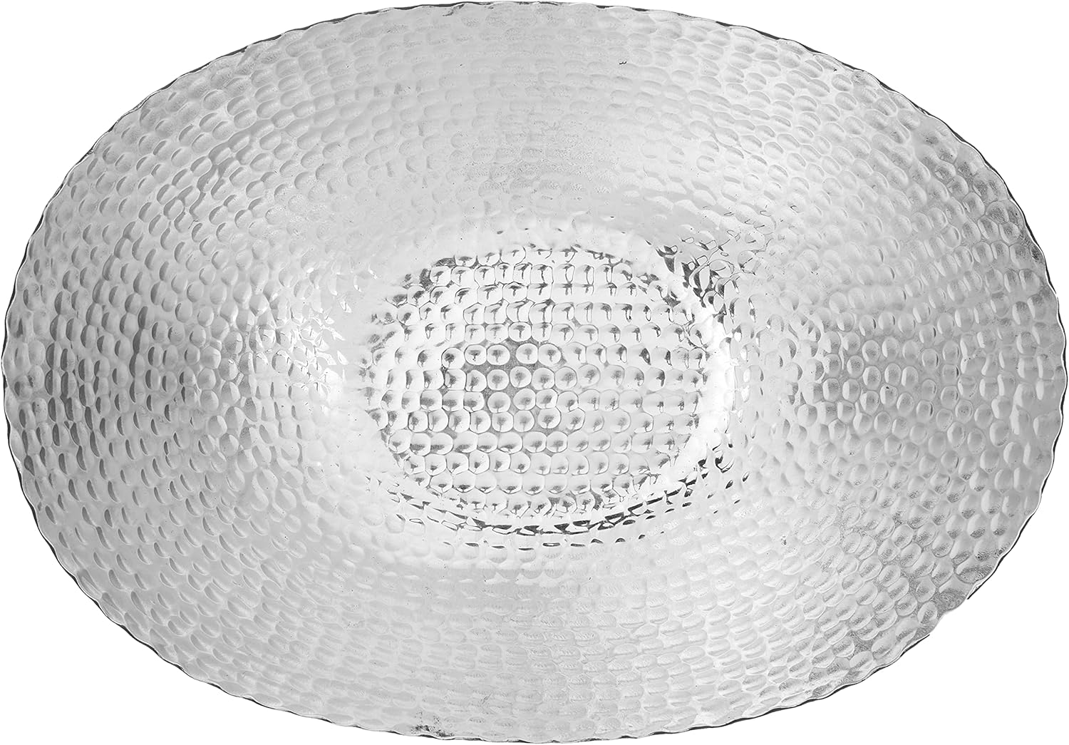 Elegance Oval Bowl, 14.75" x 11", Black/Copper: Home & Kitchen