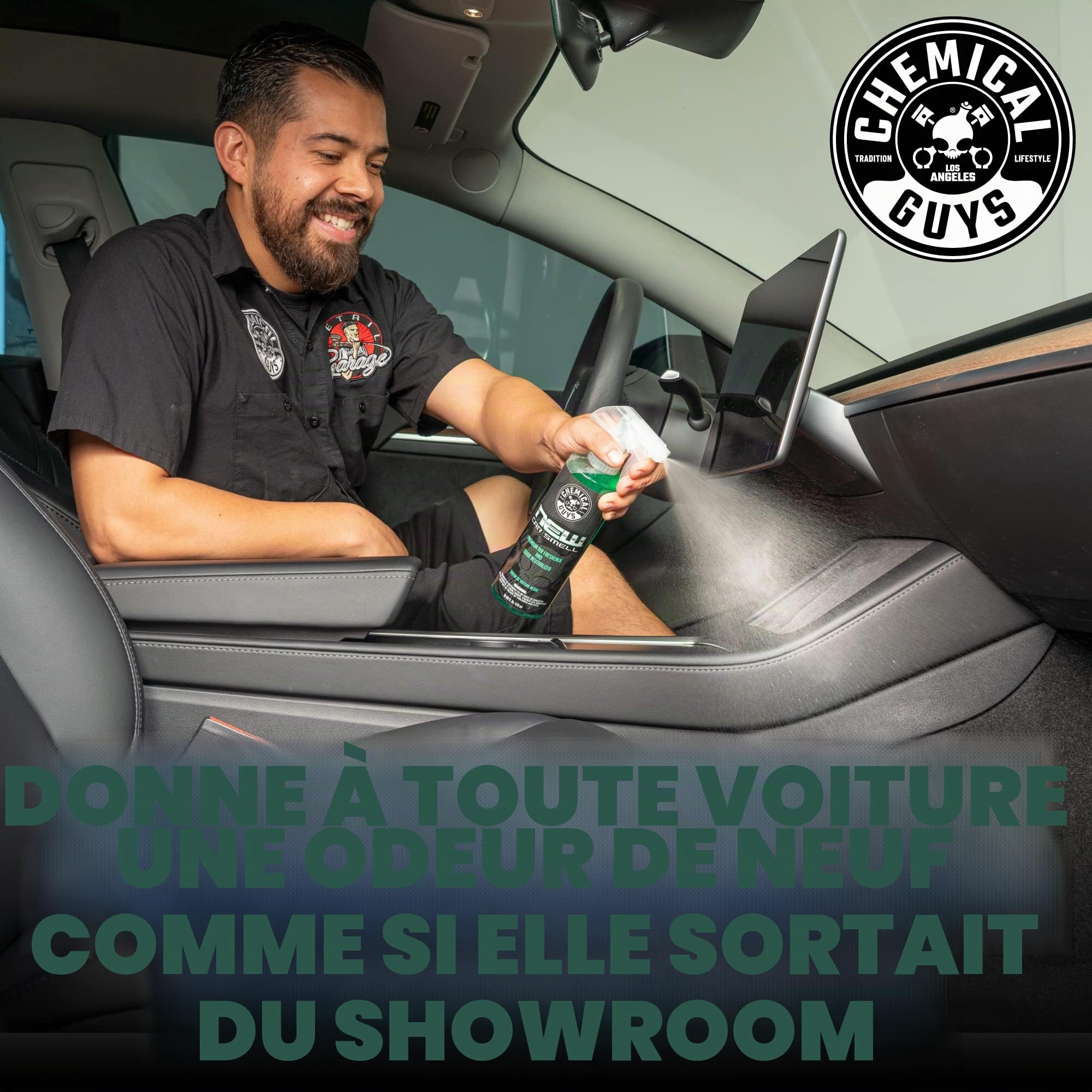 Chemical Guys New Car Scent Air Freshener & Odor Eliminator (473ml)