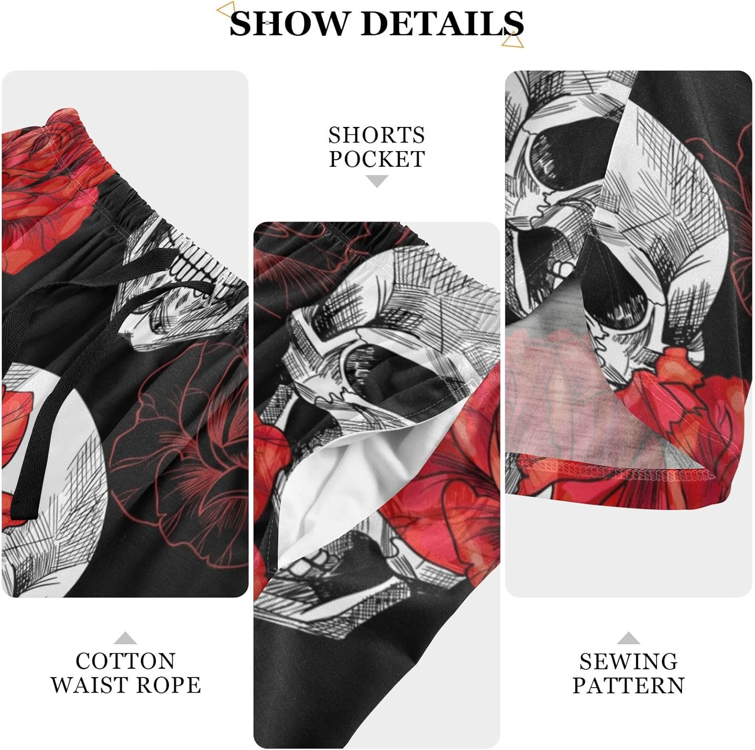 Women Pajama Shorts Lounge Bottom Leopard Print Cheetah Sleepwear Drawstring Pj Bottoms Jogging Yoga Sweat Shorts - Image 6