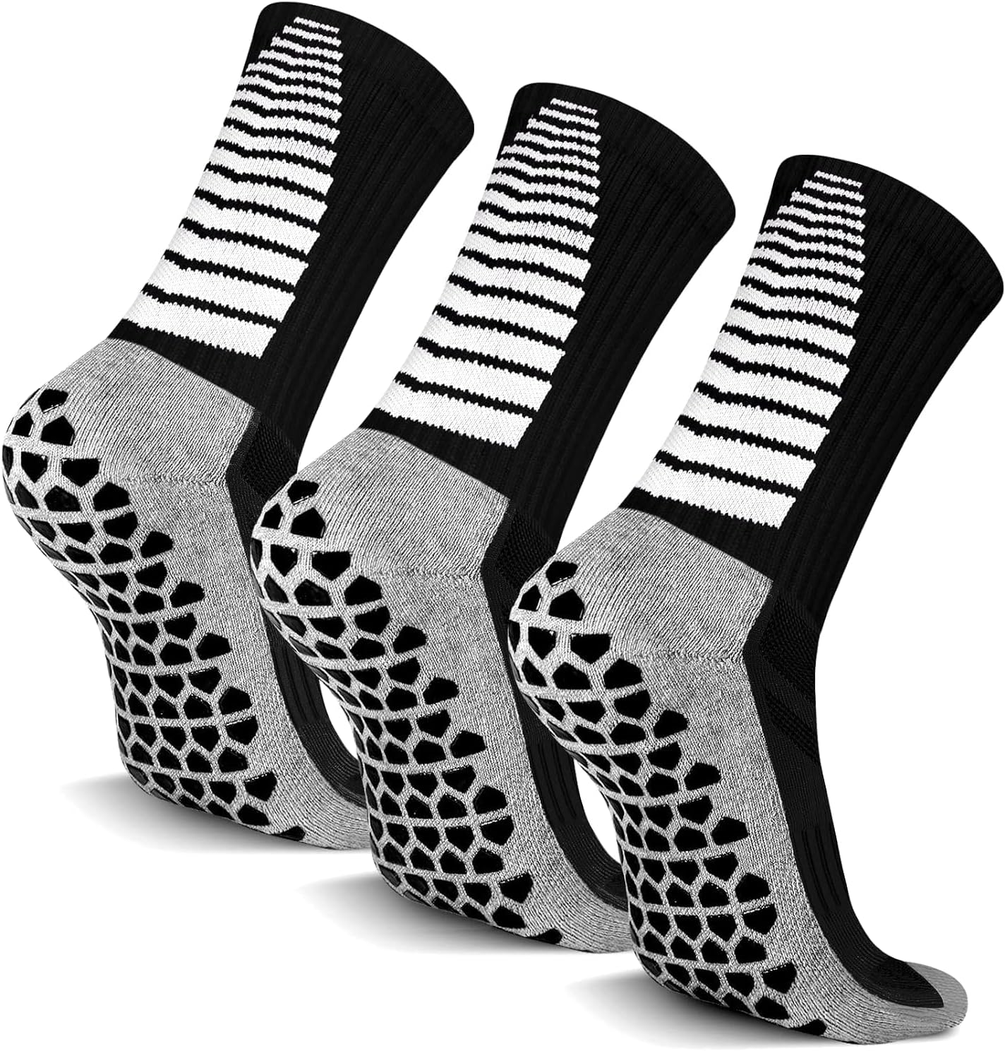 MAKINGTEC 3 Pairs Anti Slip Football...