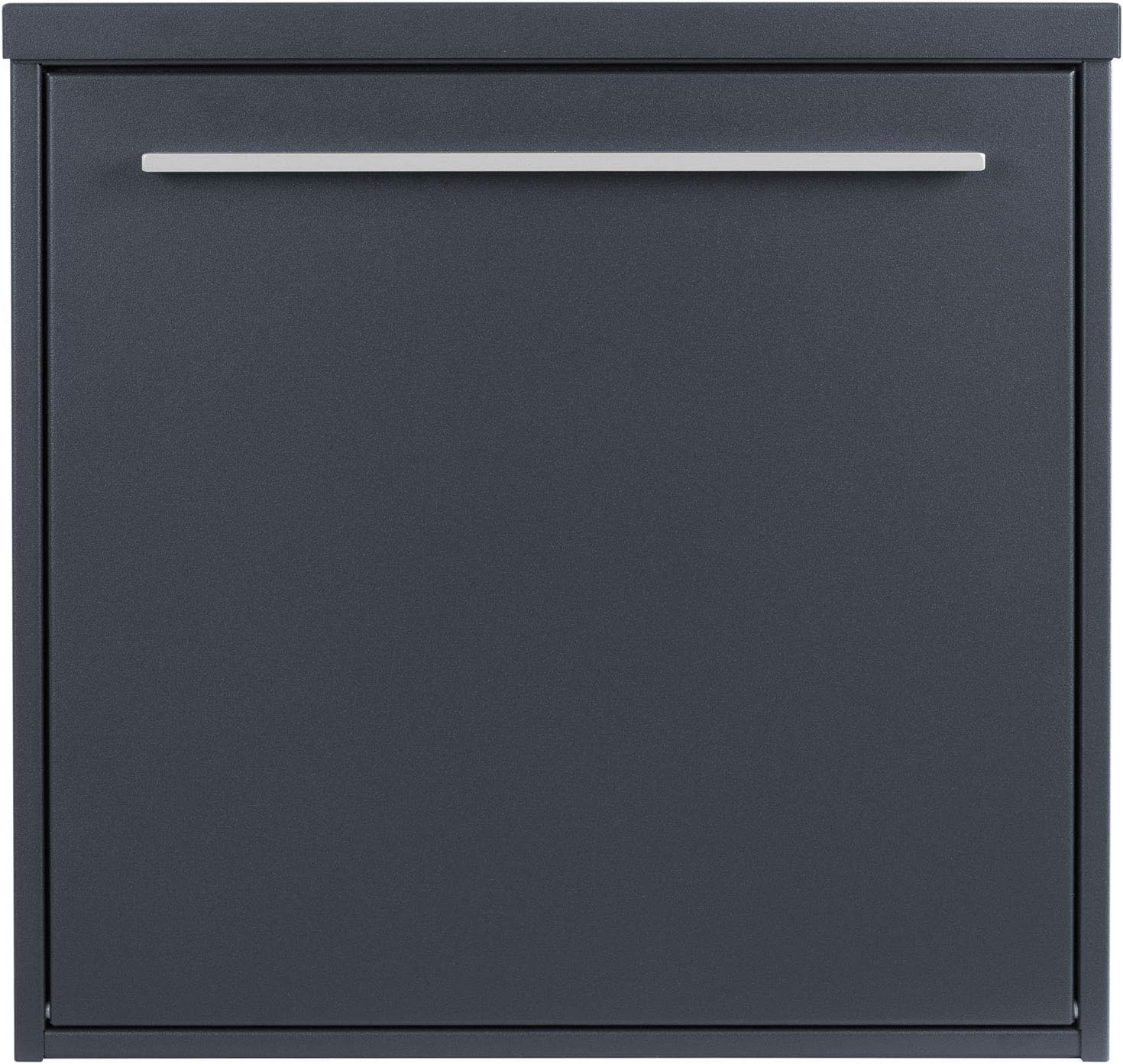 MOCAVI Box 99 Modern Design letterbox Anthracite-Grey (RAL 7016) Wall-Mounted with Lock, Made in Germany