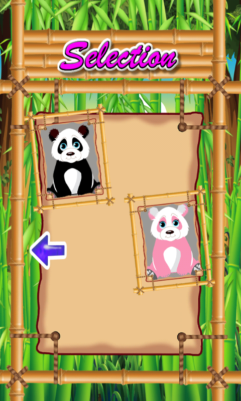 Panda Pflege-Spiel