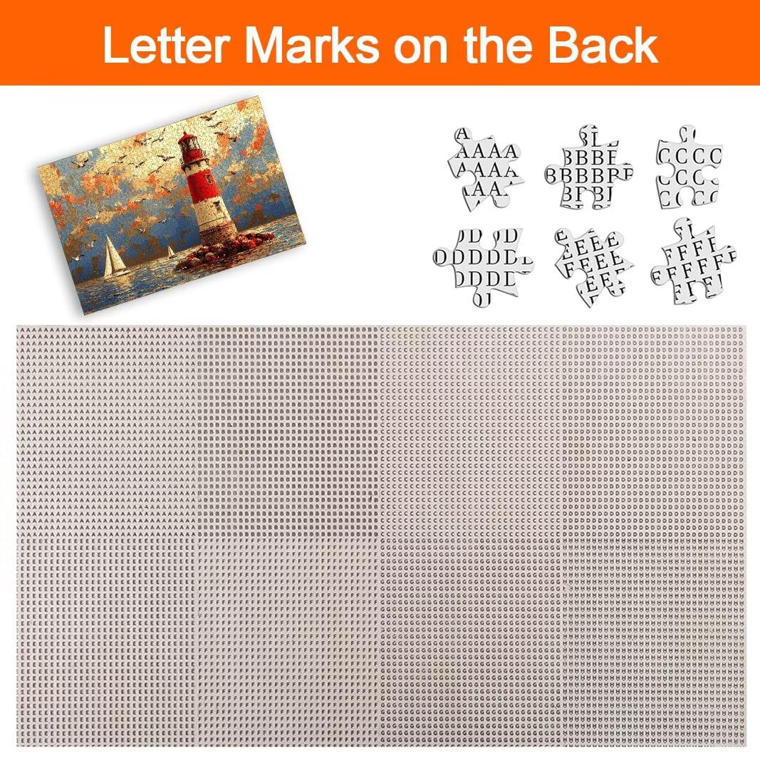 Puzzle 2000 Pezzi, Puzzle Faro, Misura: 100x71cm, Regalo Donna/Uomo -9015