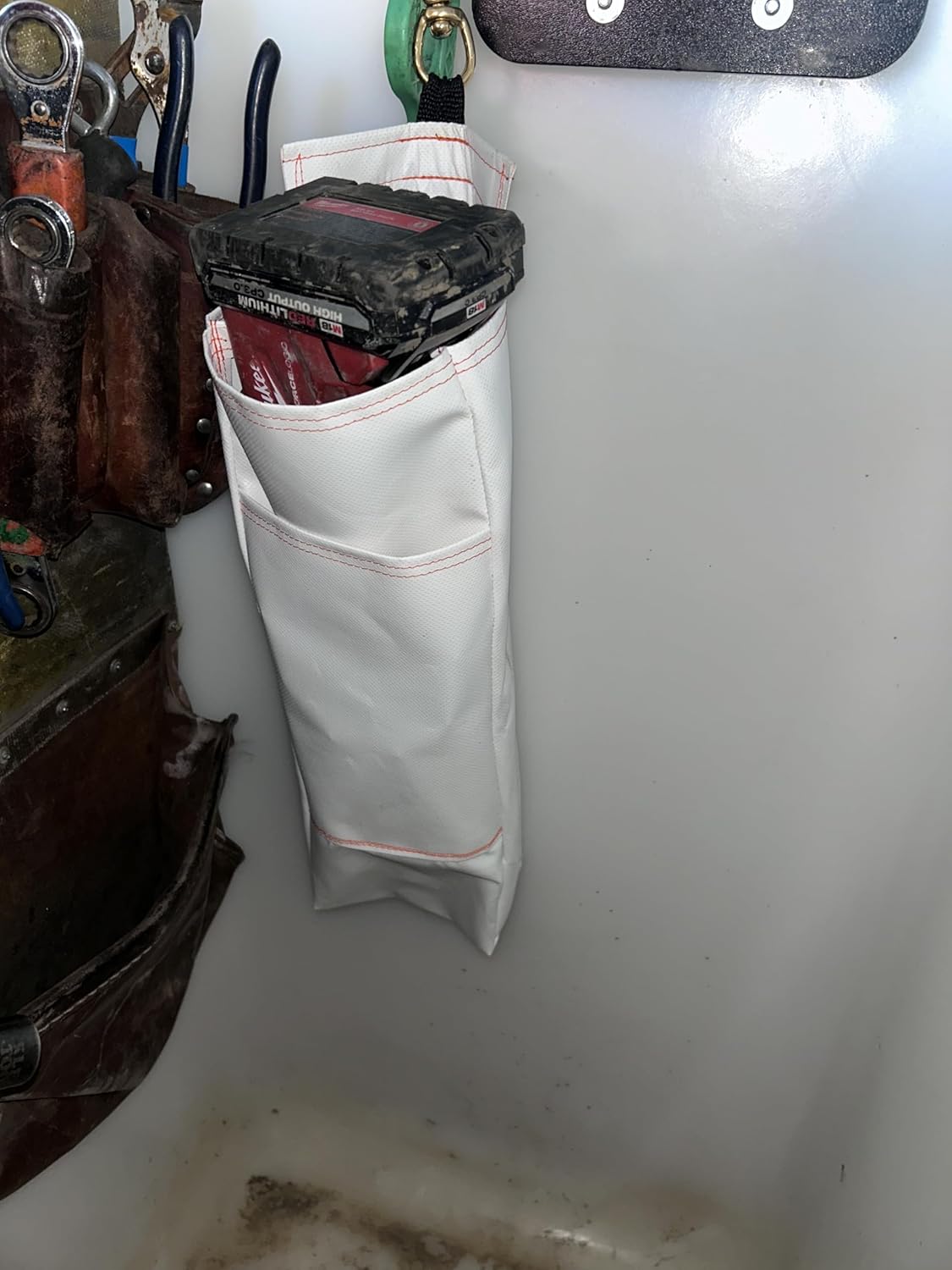 Utility Crimper/Press Storage Bag White