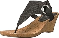 Vista 1 de WHITE MOUNTAIN Sandalia de cuña de corcho Aida para mujer